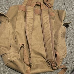 Canvas hiking bag